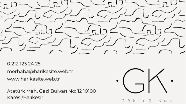 Kartvizit Tasarımı