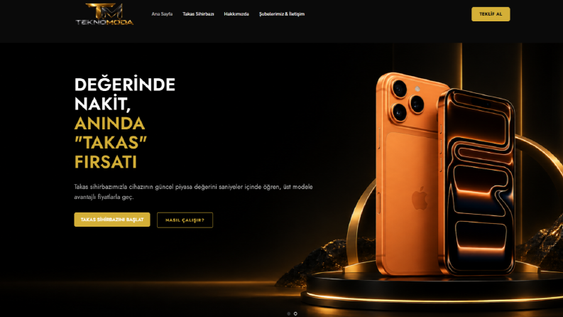 Teknomoda - Premium Telefon ve Aksesuar Akıllı Takas Sistemi