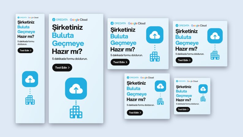 Google Display (GDN) Banner Seti - Dikey ve Kare