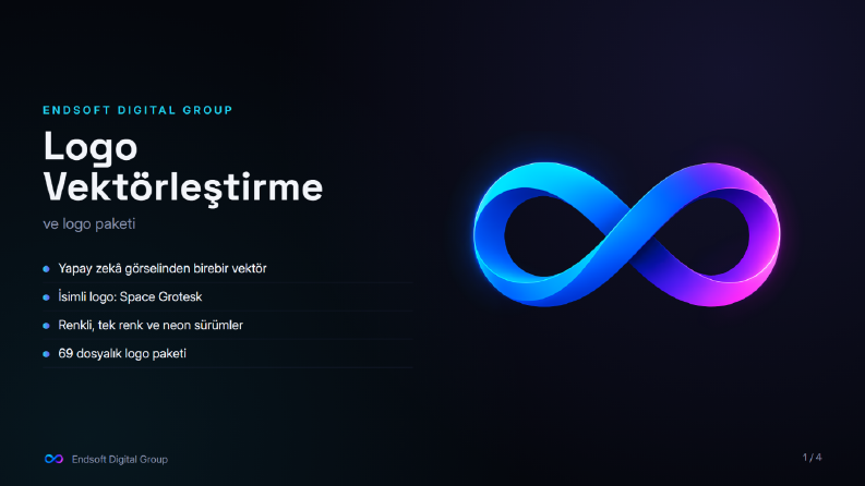 Endsoft — Logo Vektörleştirme ve Logo Paketi