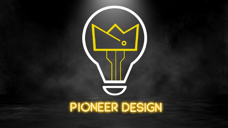 Pioneer design şirket logomuz 