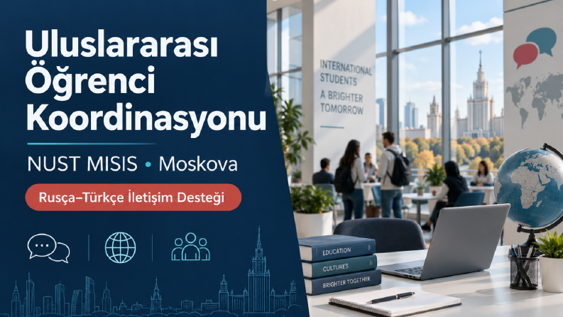 NUST MISIS – Uluslararası Öğrenci Koordinasyonu - Moskova
