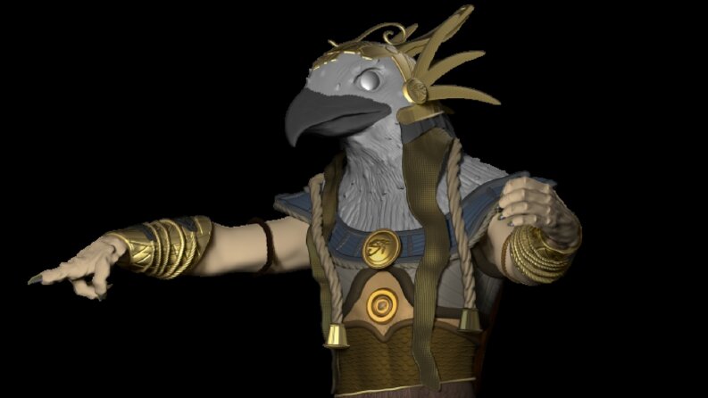 Horus 3D Model