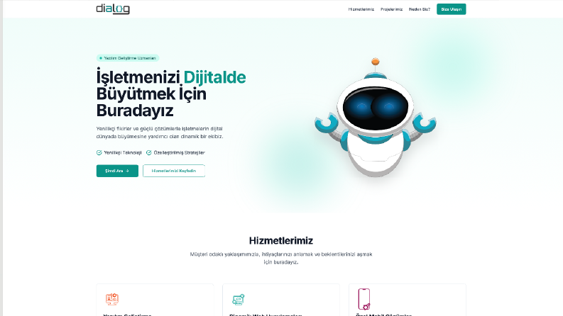 Dialog Technology Web Sitesi