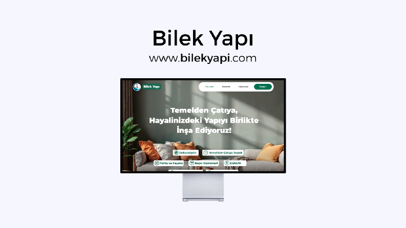 Bilek Yapı - Web Site