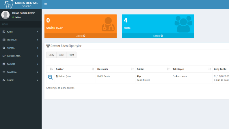 İş Takip Programı (CRM)