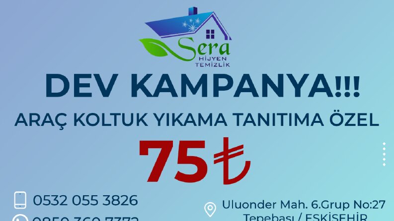 Sera Temizlik Sosyal Medya İçeriği