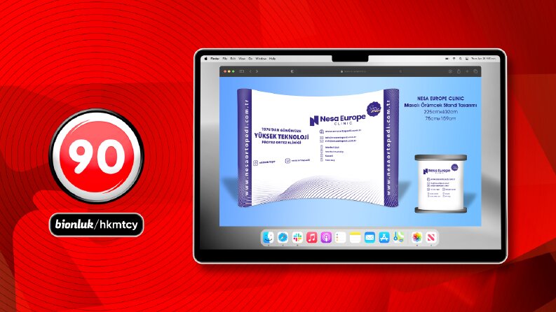 Nesa Europe Clinic Masalı Örümcek Stand Tasarımı