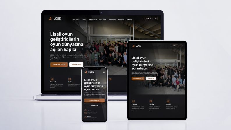 LOGD Derneği - Website Tasarımı