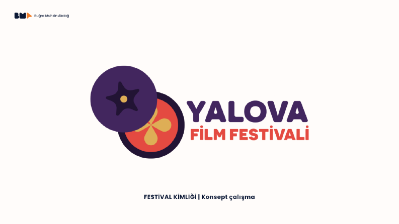 Yalova Film Festivali için konsept logo tasarımı