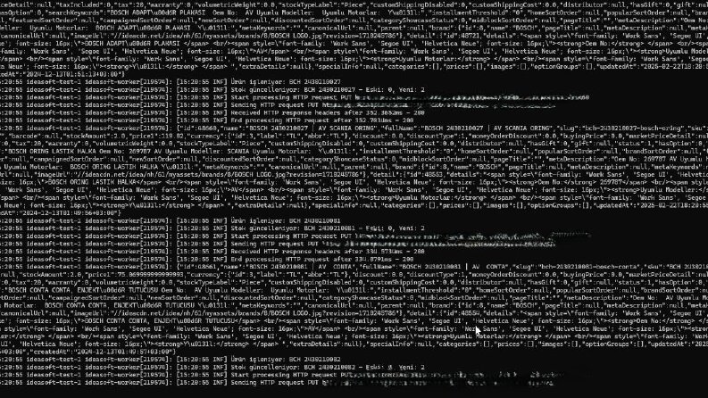 E-Ticaret Ürün Senkronizasyon ve Entegrasyon Sistemi