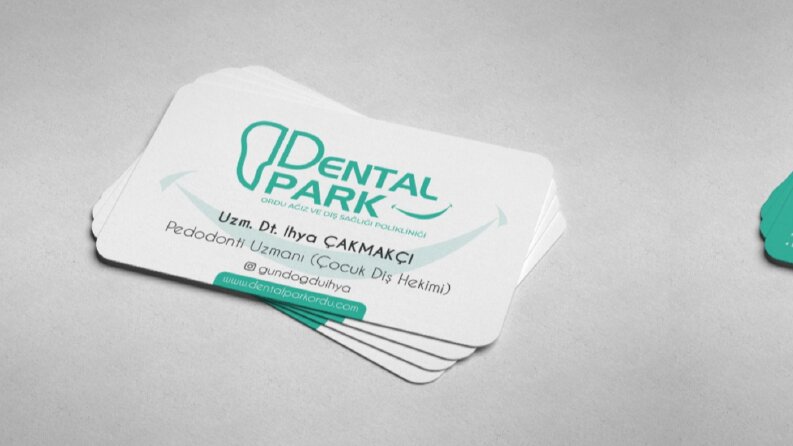 Dental Park Kartvizit Tasarım-Baskı