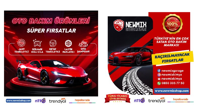 Newmix Oto Bakım Ürünleri