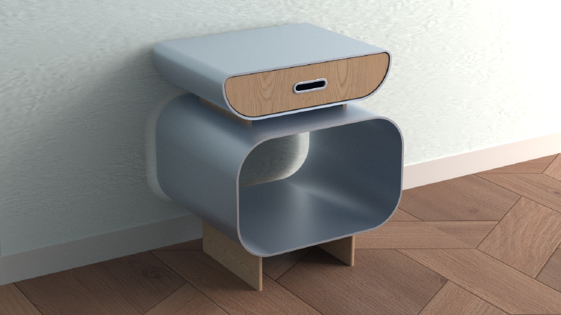 Komodin Tasarımı Ve Render