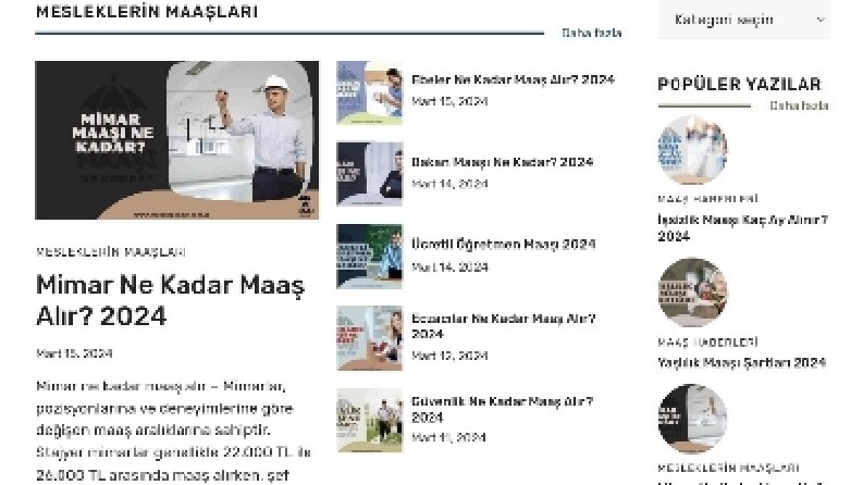 Wordpress Hazır Site