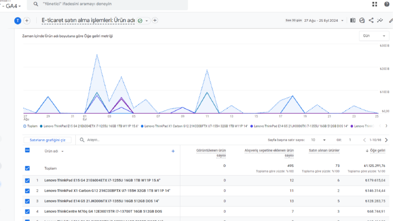 Google Analytics Kurulum Hizmeti (Teknoloji Firması)