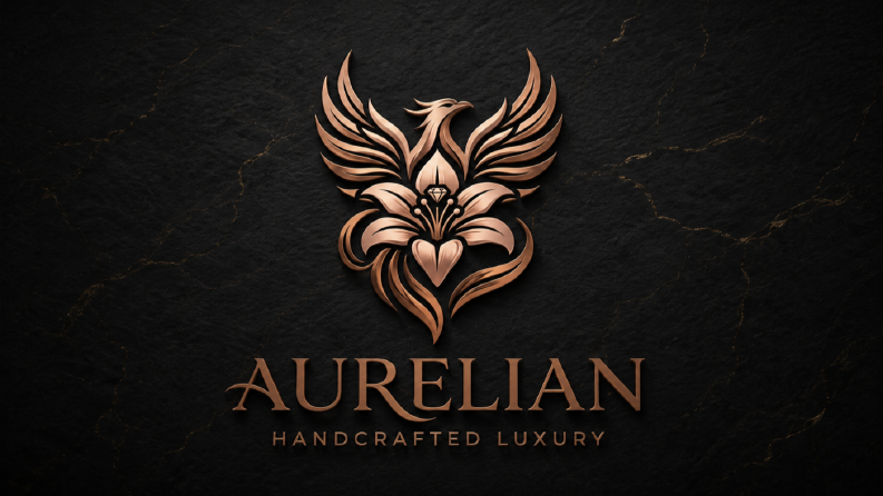 Aurelian - Lüks ve Premium 3D Logo Tasarımı