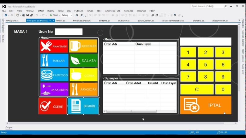 Web sitesi için veya harici özel otomasyon ve panel sistemle