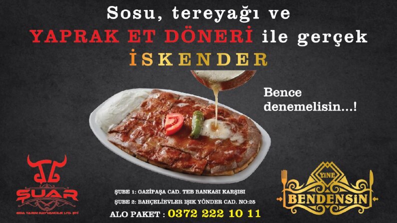 BENDENSİN GIDA TASARIM