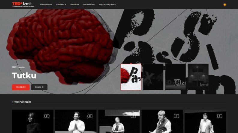 TEDxIzmit - Web Yazılım