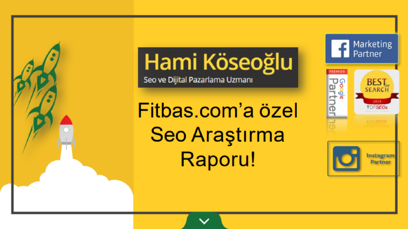 Müşterilerime özel Seo analizi