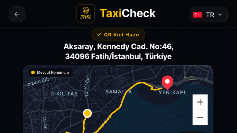 TaxiCheck — Taksi Rota Paylaşım Uygulaması
