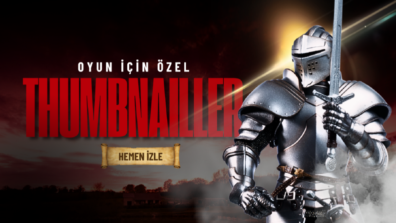 Oyun videoları için thumbnail tasarımları