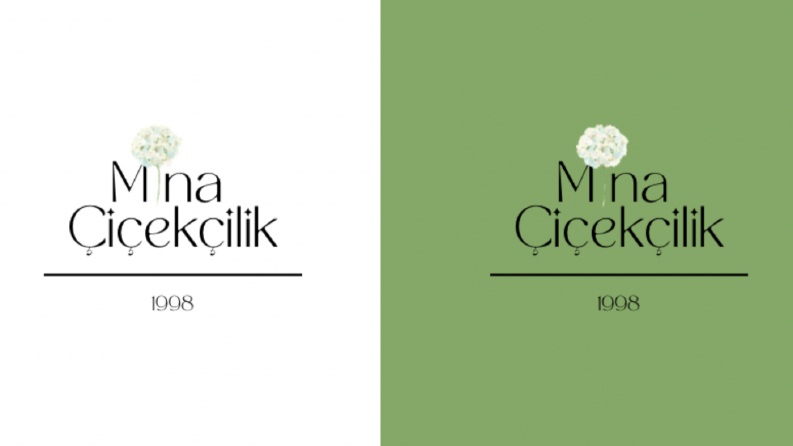 Mina Çiçekçilik | Konsept Logo Tasarımı