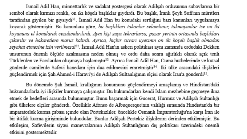 İngilizce-Türkçe Tarihi Tez Çevirisi