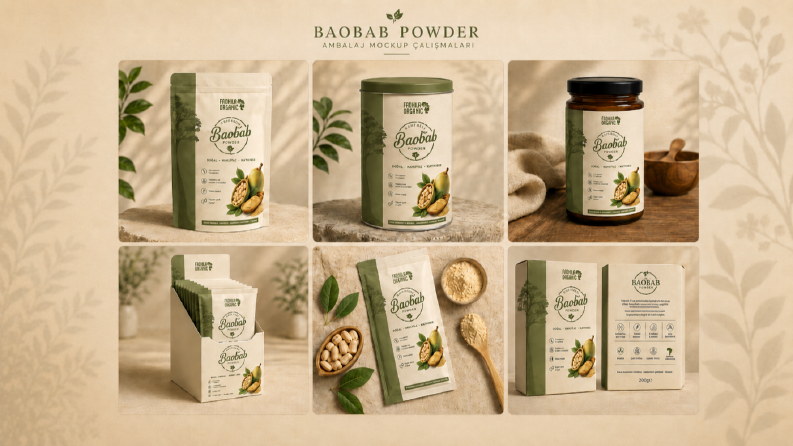 Baobab Powder – Ambalaj Tasarımı