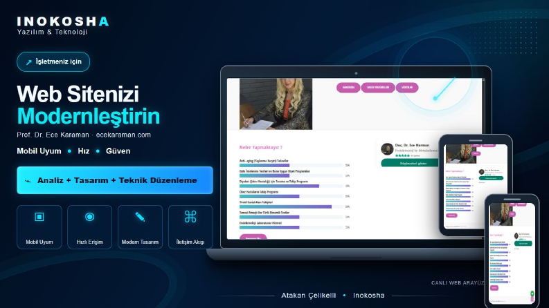 Prof. Dr. Ece Karaman Web Sitesi