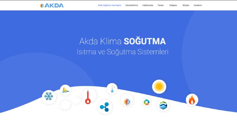 Akda Klima E-Ticaret Sistemi