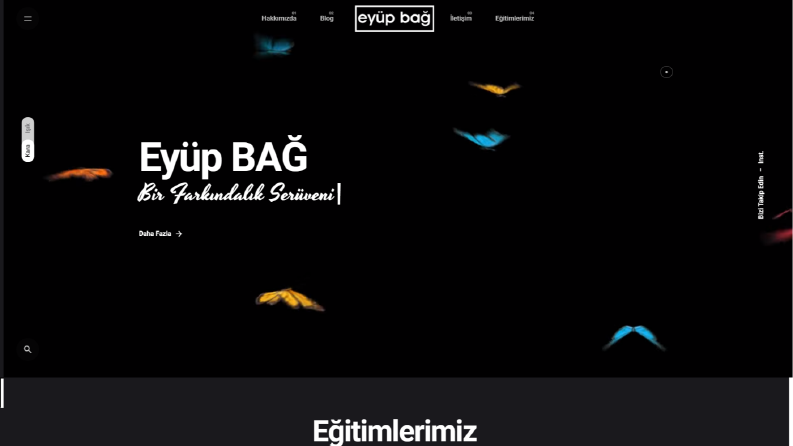 Kişisel Tanıtım Sitesi