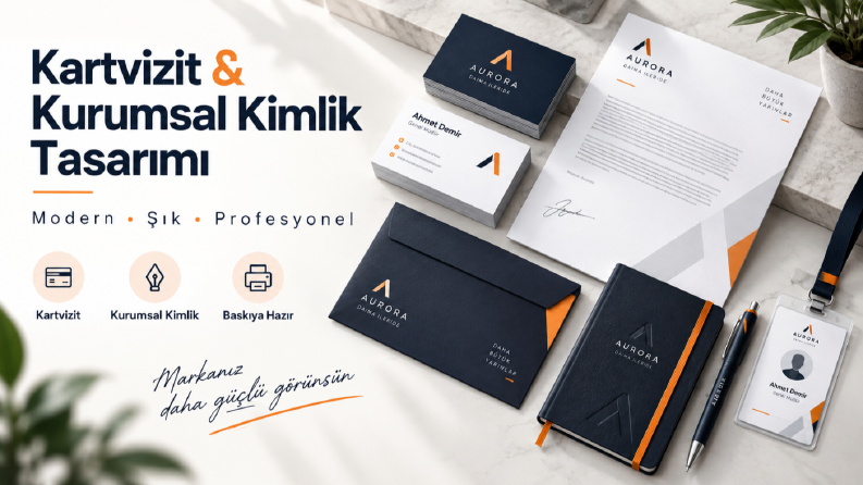 Kartvizit & Kurumsal Kimlik Tasarımı
