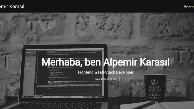 Kişisel Web Sitem