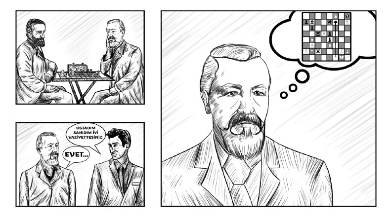 Satranç365 Kanalı İçin Yapılan Storyboard Çalışması