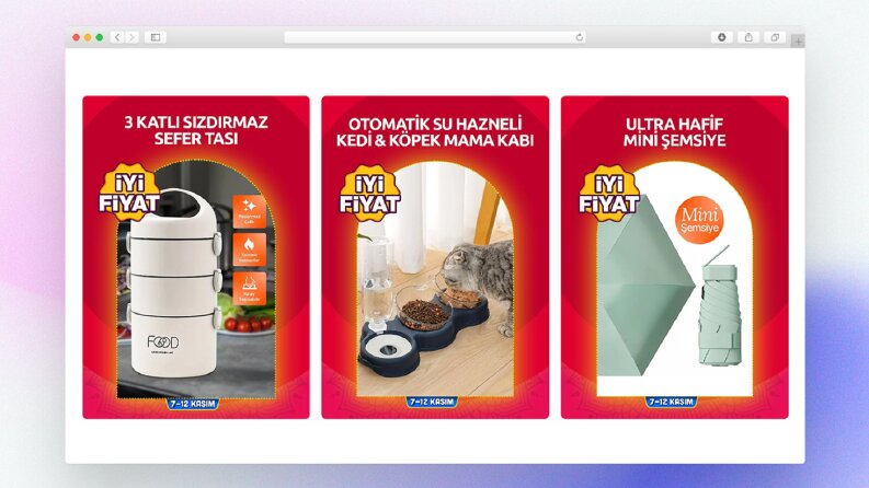 INNOVATIVE TECHNOLOGY Trendyol Mağaza Tasarımı
