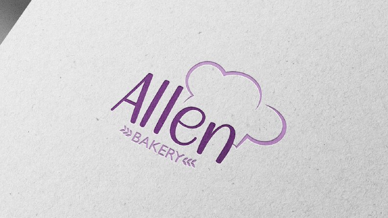 Allen Bakery - Logo Tasarımı
