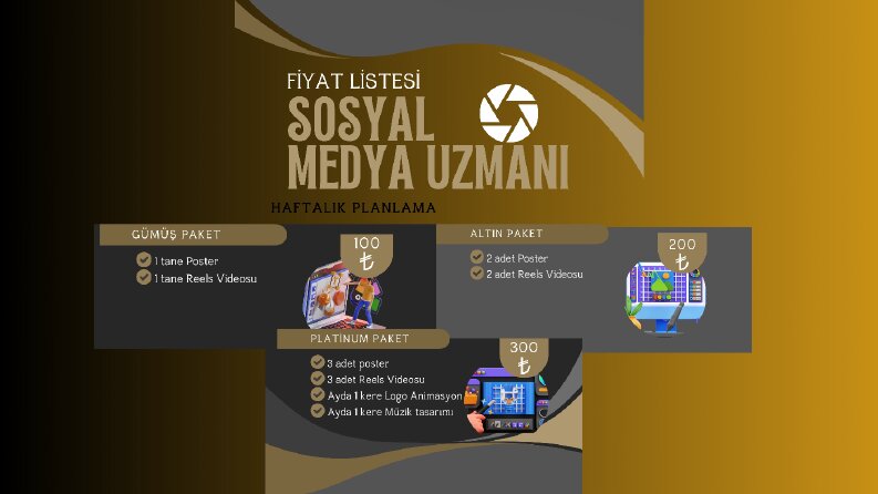 Ben Sosyal Medya Hesaplarınız için İçerik Üretebilirim.