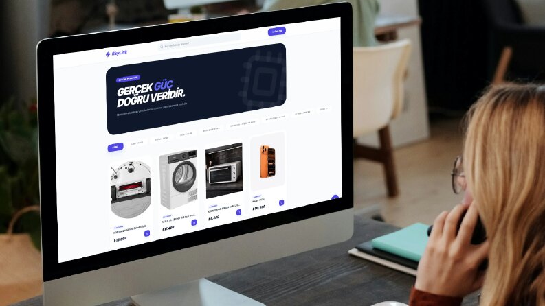 SkyLink Market İyzico Entegrasyonlu E-Ticaret Sistemi
