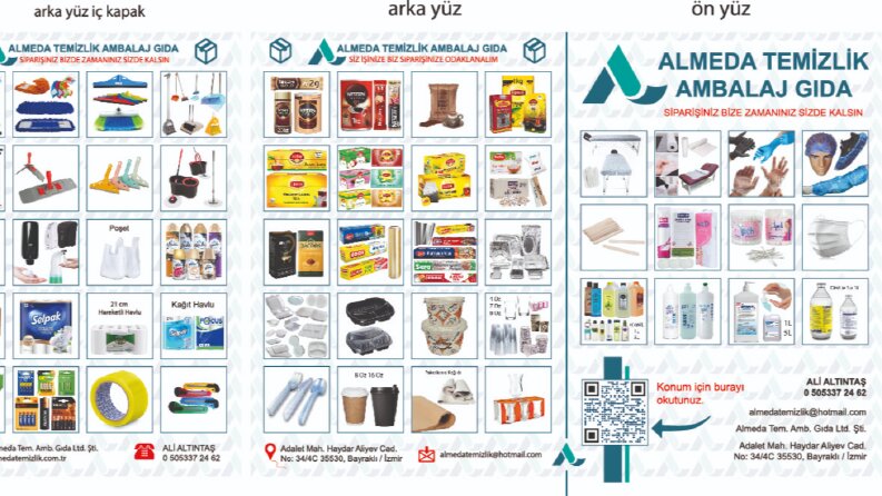 Chef Cedric + Almeda - Broşür Tasarımı