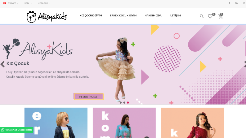 Alisya Kids-Toptan satış sitesi