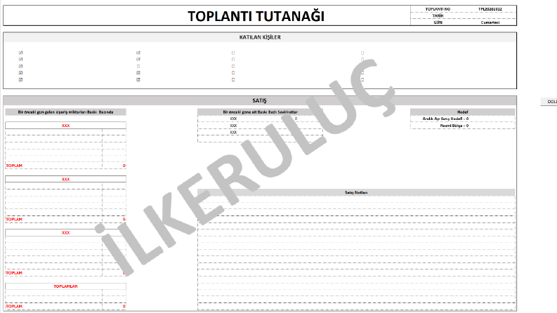 VBA ile Çoklu Dosya Konsolidasyonu ve Toplantı Raporlama