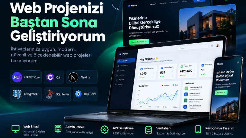 Modern Web Uygulamaları Geliştiriyorum
