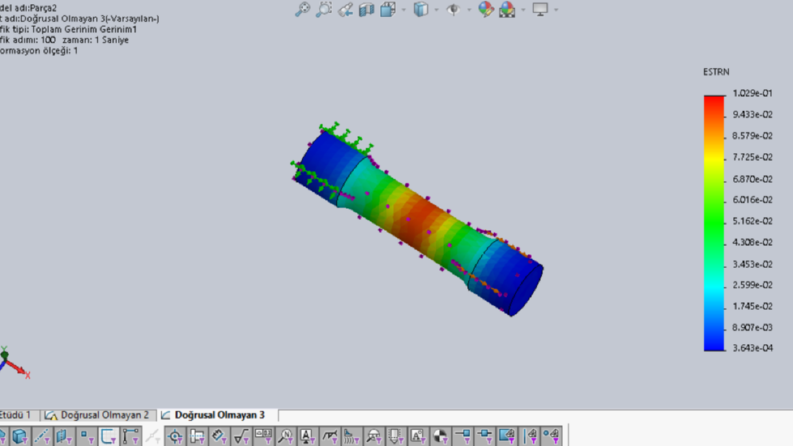 Makine parçaları modelleme