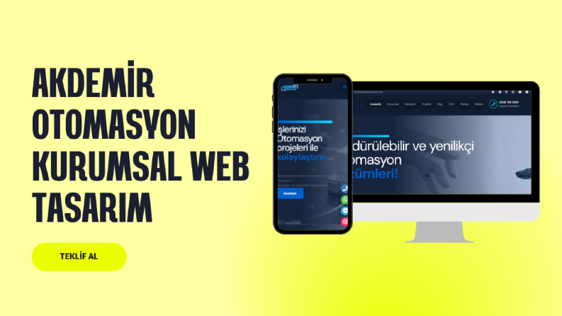 Akdemir Otomasyon - Kurumsal Web Tasarım