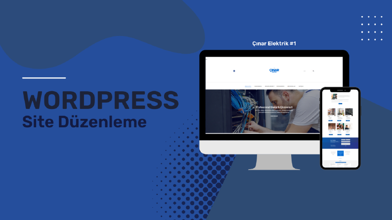 Çınar Elektrik - Wordpress Sitesi