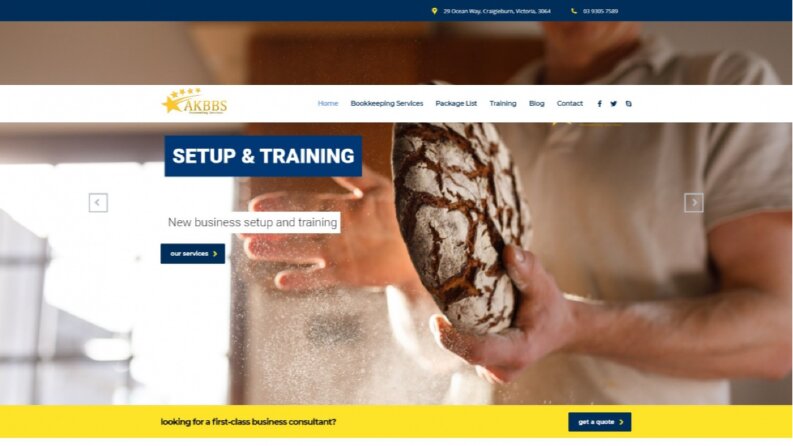 AKBBS Bookkeeping Services - Web Sitesi
