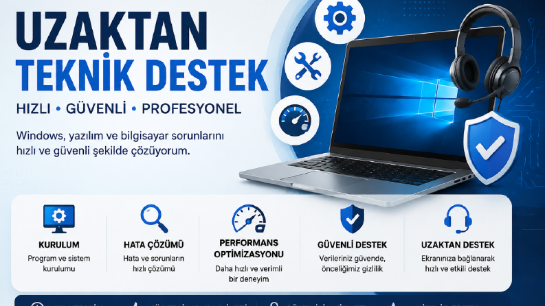 Profesyonel Uzaktan Teknik Destek