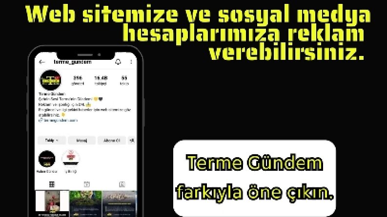 Ben 19.128 takipçili Instagram sayfamda ve web sitemde rekla